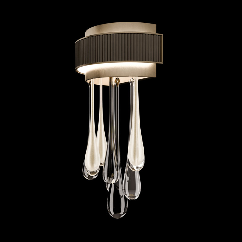Rain 17.5"H Sconce, Ombre Bronze