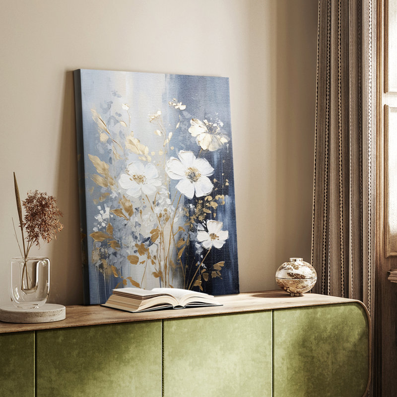 FLORAL Series CCLxxxxi - Galerie Cavas sur mesure, H 36 po x l 24 po
