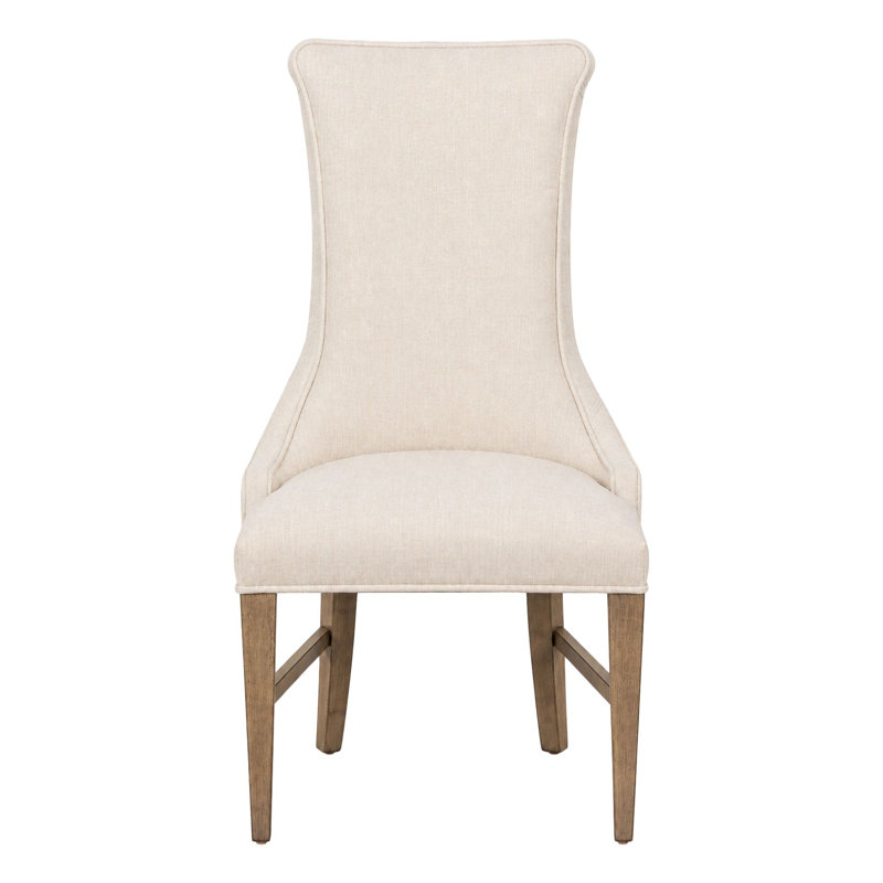 Trenton 19.5'' H Upholstered Beech Parsons Chair, Hazelnut (9508 17), Espresso