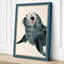 Seal at Rest Coastal - Wrapped Canvas-1045430916-1045430941
