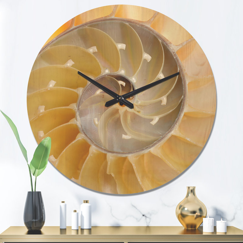 Solid Wood Wall Clock, Extra Large