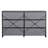 6-Drawer Dresser With Large Fabric Drawers, Black-1690835625