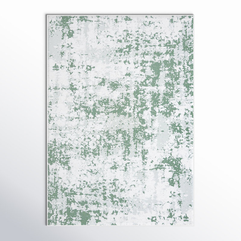 Heatherton Performance Cotton Abstract Indoor Rug, Rectangle 9'10" x 14'1"