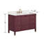 Ensemble de meuble-lavabo simple 48 po Alana-117807246-117807245