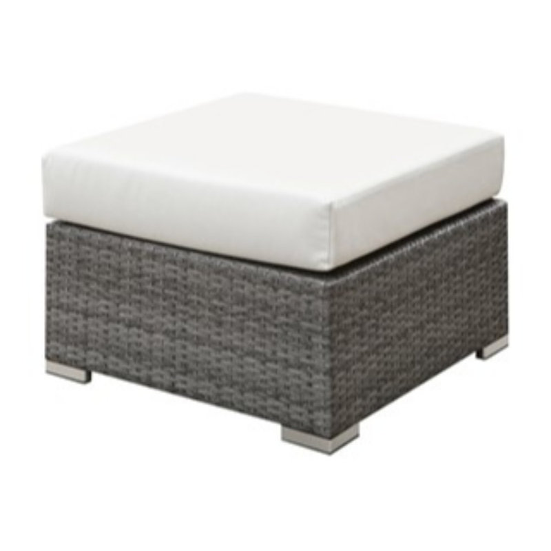 Repose-pieds extérieur avec coussin Shearin