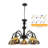 5 Lights Antique Pendant Lamp Adjustable Height