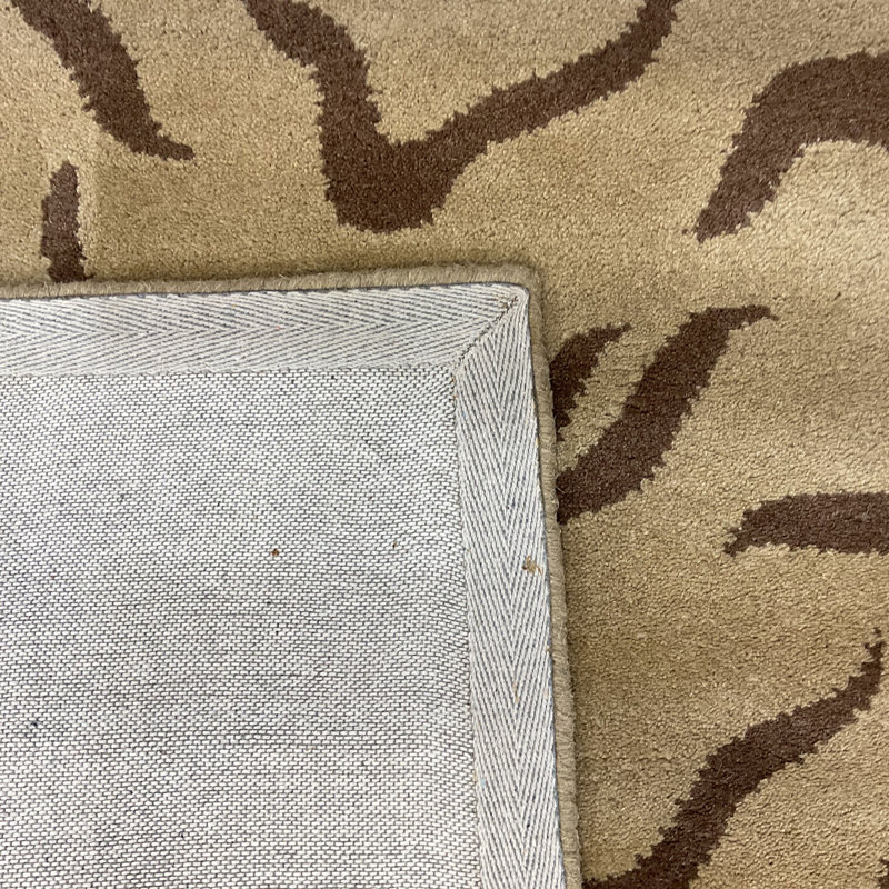 Indo Wool Animal Print Indoor Rug, Rectangle 3'3" x 5'3"