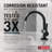 Albion Single Hole Bathroom Faucet with Drain Assembly, Single Handle Bathroom Sink-99674598