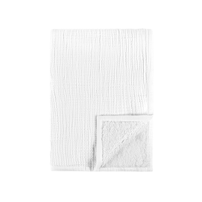 Tc Cotton Linen Blend 50"x70" Throw Blanket