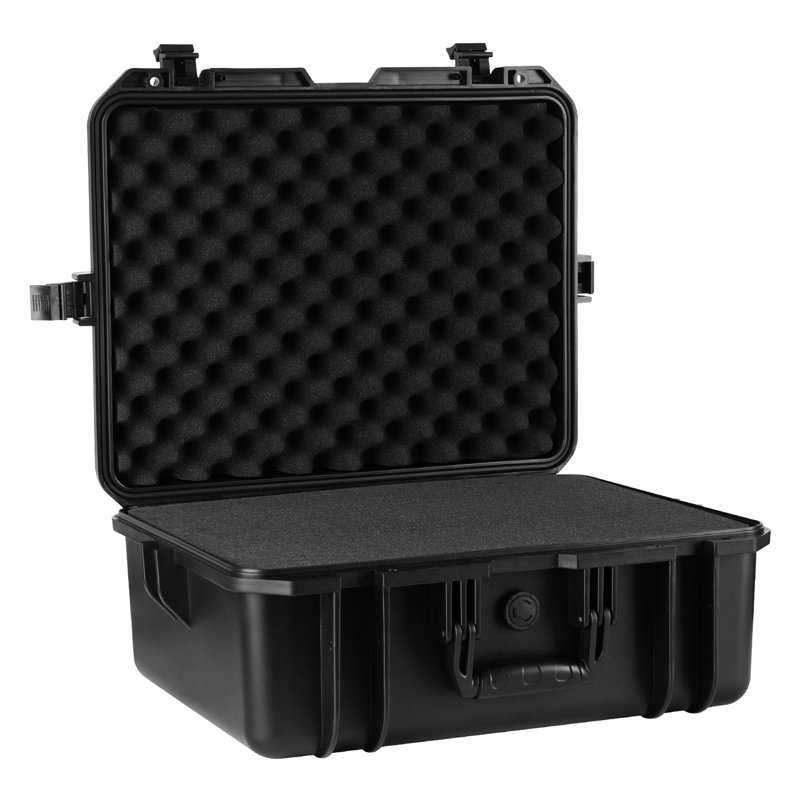 Boîtier ergonomique en plastique, imperméable et, pour équipement de musique portable - boîte de moulage par injection noire, accessoires