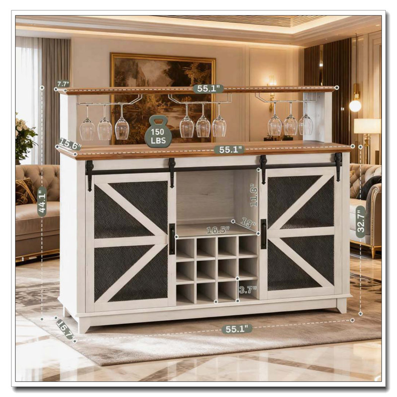 Armoire à vin Farmhouse