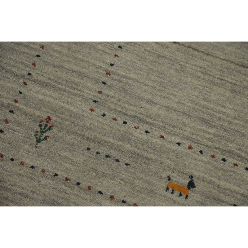 Tapis oriental tribal indien 5 x 8