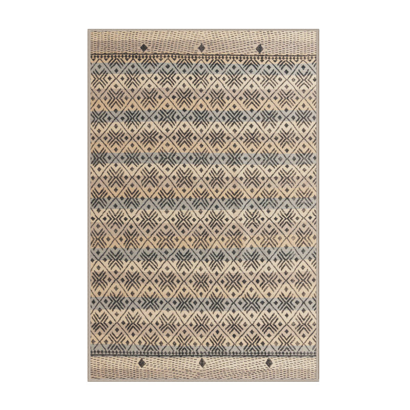Abstract Indoor Rug, Rectangle 6' x 9'