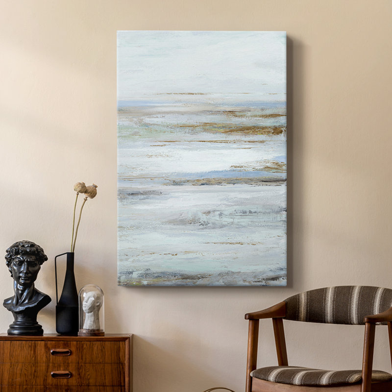 Marécage brumeux II - galerie Cavas sur mesure, H 27 po x l 18 po