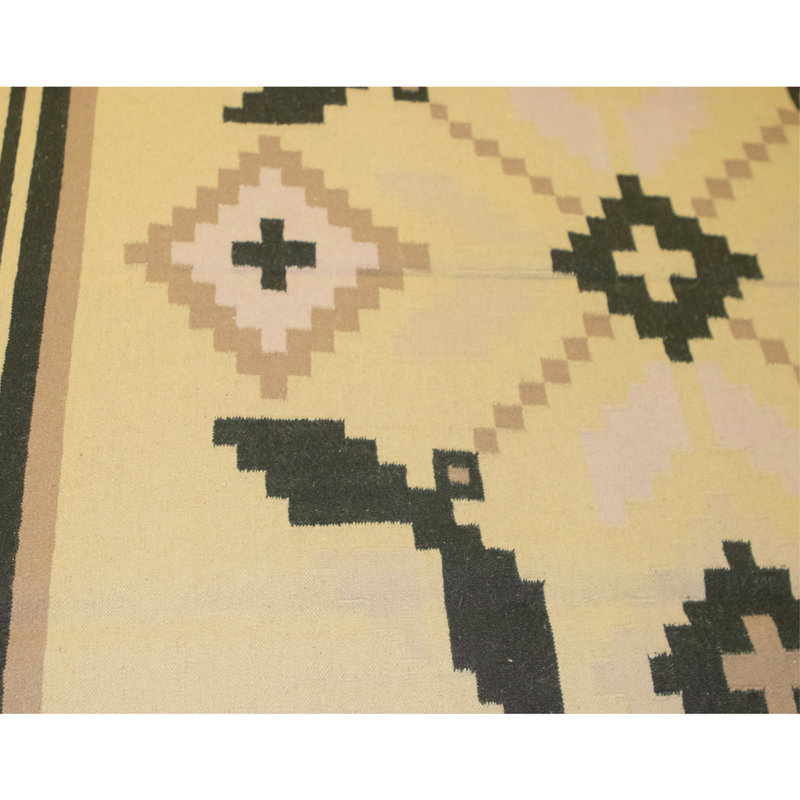 Hand Knotted Wool Area Rug