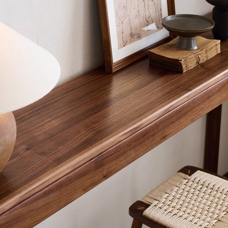 Console simple de style chinois, H 33,5 po x l 55,1 po x P 12,6 po