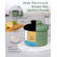 D'ORAMIE - Beurrier français en céramique 190 ml vert