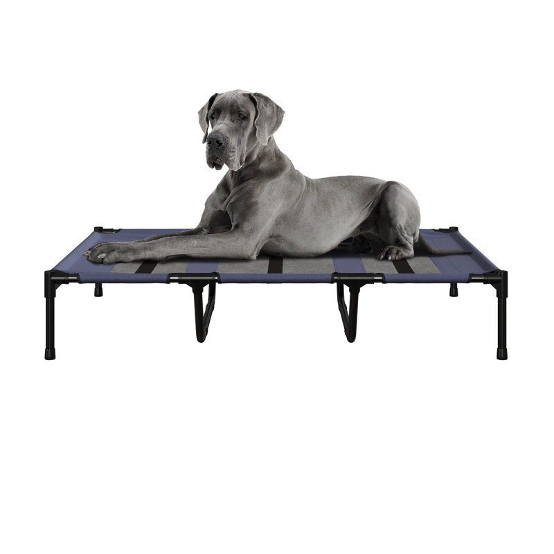 Housse pour lit pour chien PETMAker, Très grand (l 48 po x P 36 po x H 9 po), Bleu très foncé