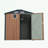 Steel Storage Shed with one Lockable Door-117569928