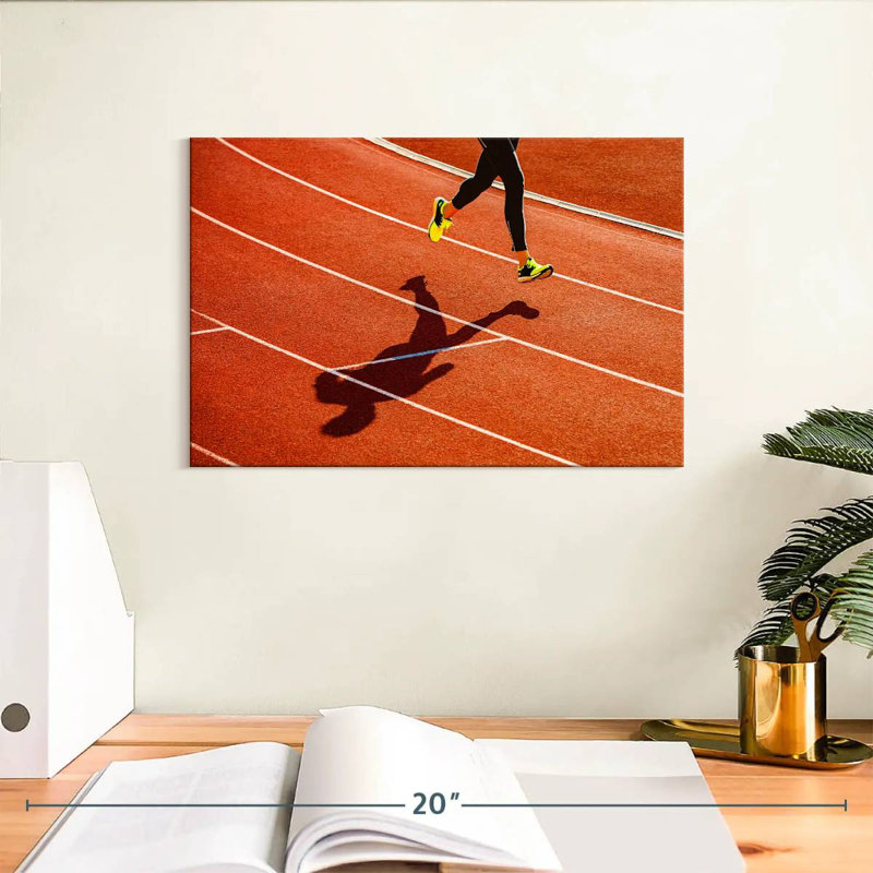 Levitating Runner, 8" H x 12" W
