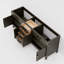 Meuble-lavabo double l 84 po x P 22 po Laurel-112831875
