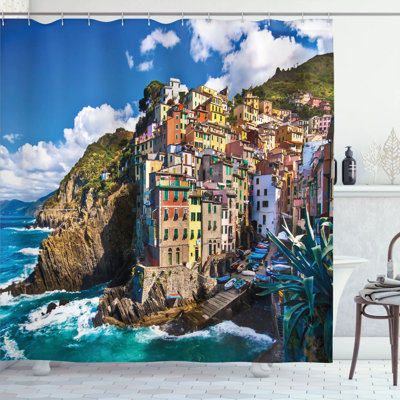 Nash Shower Curtain with Hooks Included