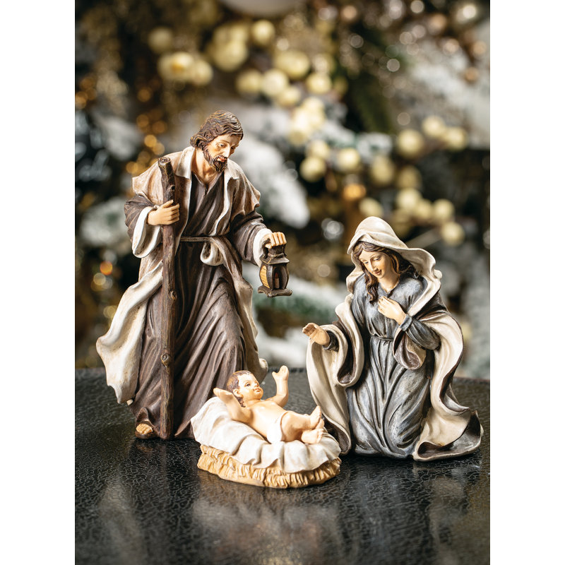 Ensemble de 3 morceaux de la Sainte Famille