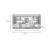T-shaped metal wall hanging-105839625