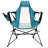 Blue Camping Chair, Portable Folding With Recliner, For Outdoor  2Pcs Adjustable Back, Diving-677907624