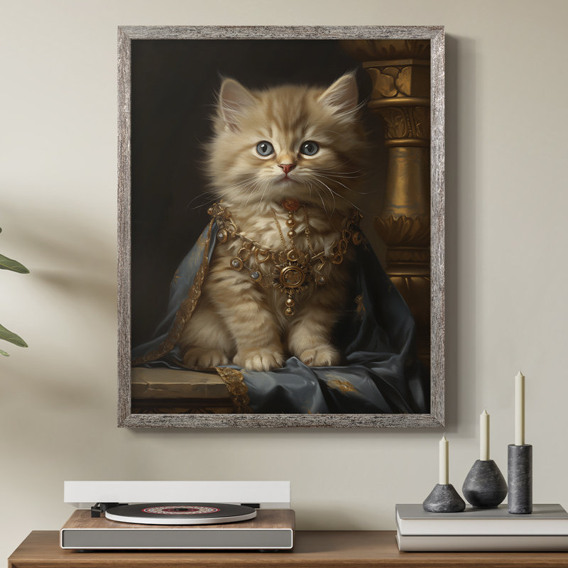 ANIMALS Series CXCV Framed Print - Solid Wood