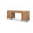 Finnian Tanner Three-Drawer File Desk In Flaxen-1283445890