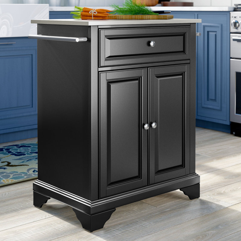 Hedon Kitchen Cart, Black