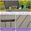 Contenant de rangement pour patio et cour extérieur Edrosie Inc-129391208