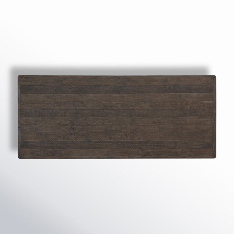 Thompkins 84.5" Solid Wood Dining Table