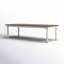 Table de salle à manger extensible L 80 po x l 44 po Alcy-98369134