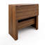 Bureau convertible pour bibliothèque avec tiroirs et casier ouvert - Bureau compact pour petites chambres et bureaux à domicile