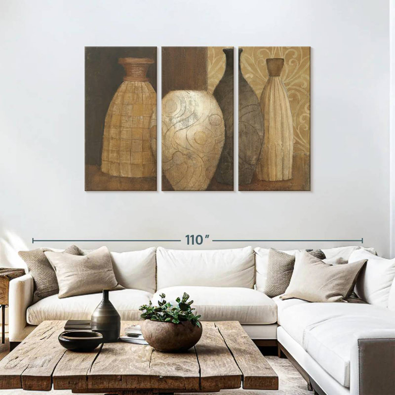 Senne Decorative Vessels, 48" H x 74" W
