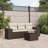 Vidaxl Garden Sofa Set Brown, Cream White