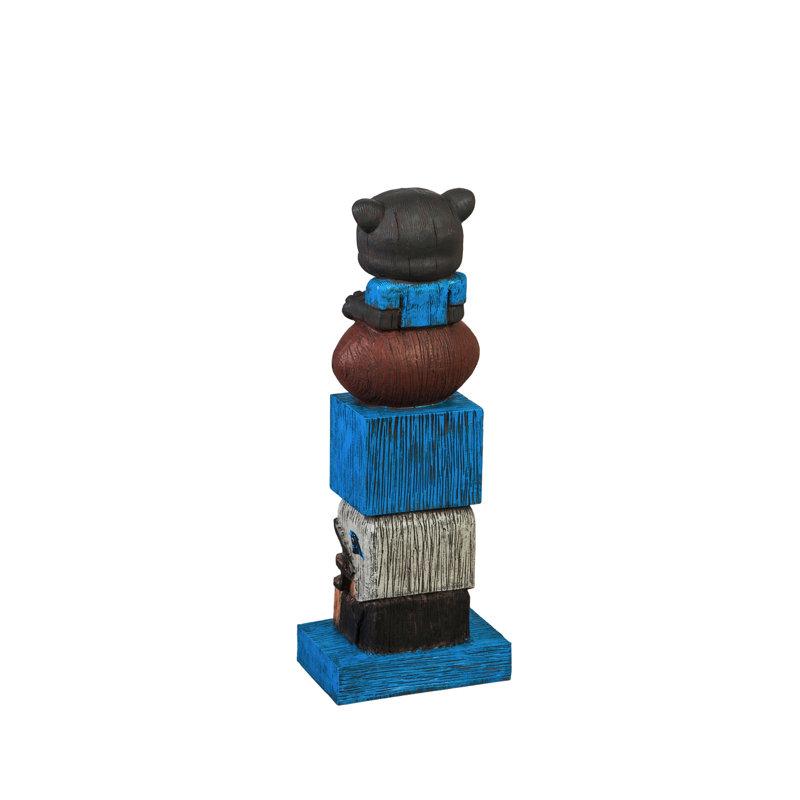 NFL Garden Statue, 12" H x 4.41" W x 3.15" D, Carolina Panthers