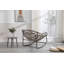 Chaise berçante d'extérieur en acier Alvan-604352854