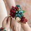 2 pièces fleurs de mariage, fleurs artificielles