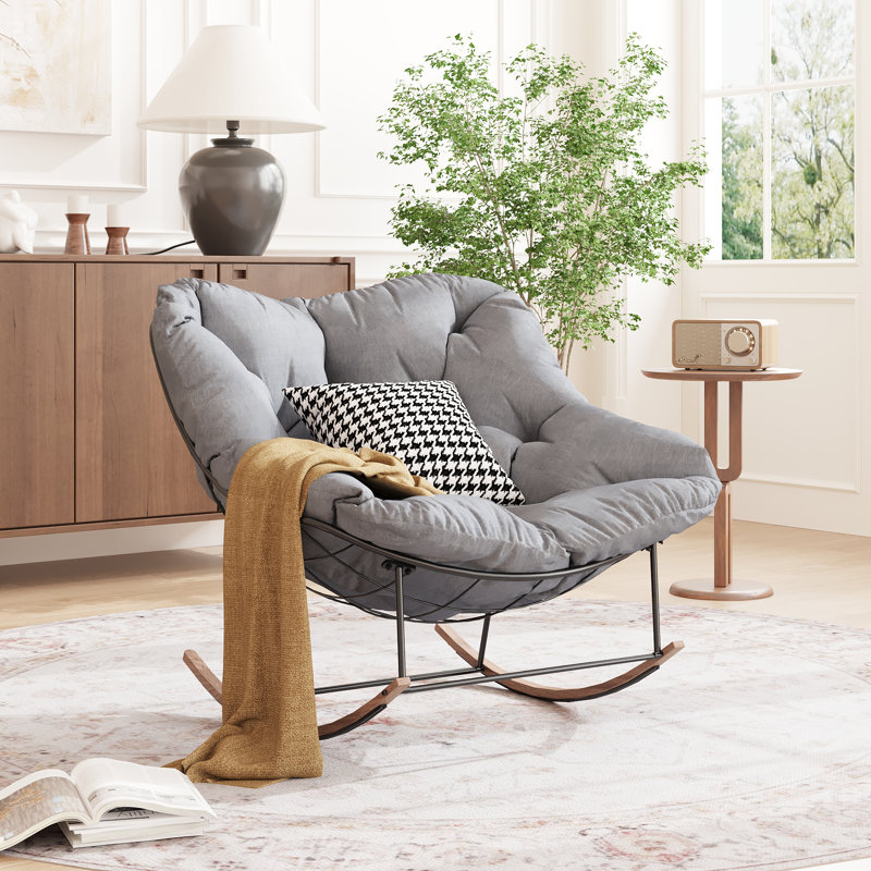 Rocking Chair, Gray