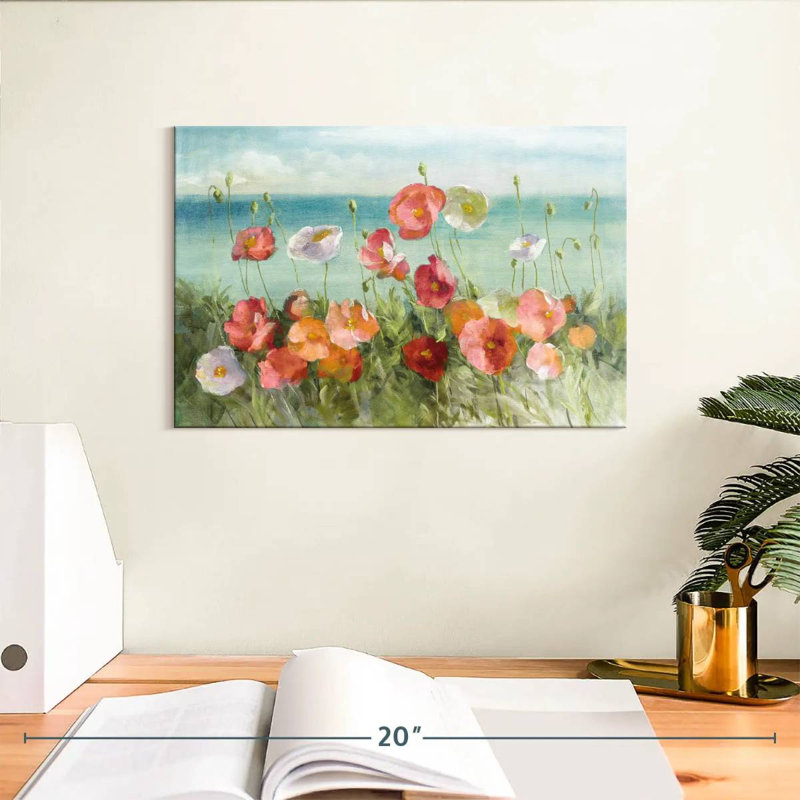 Harnek Coastal Poppies Light, H 8 po x l 12 po