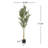 Artificial Olive Tree With Black Plastic Pot