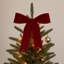 Arc de Noël rouge câblé-909784025