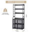 Bibliothèque de bureau moderne en métal durable-133425125