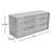 Nantucket 6 Drawer Double Dresser