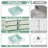 Metal Rolling Cart with Wheels，Rolling Storage Cart with 10 Large Drawers, Utility Cart with Wooden TableTop-114476412
