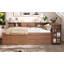 Lit de jour avec couchette, cadre de lit de jour en bois avec tiroirs de rangement, tablettes latérales et bureau-1091196748-1091196750