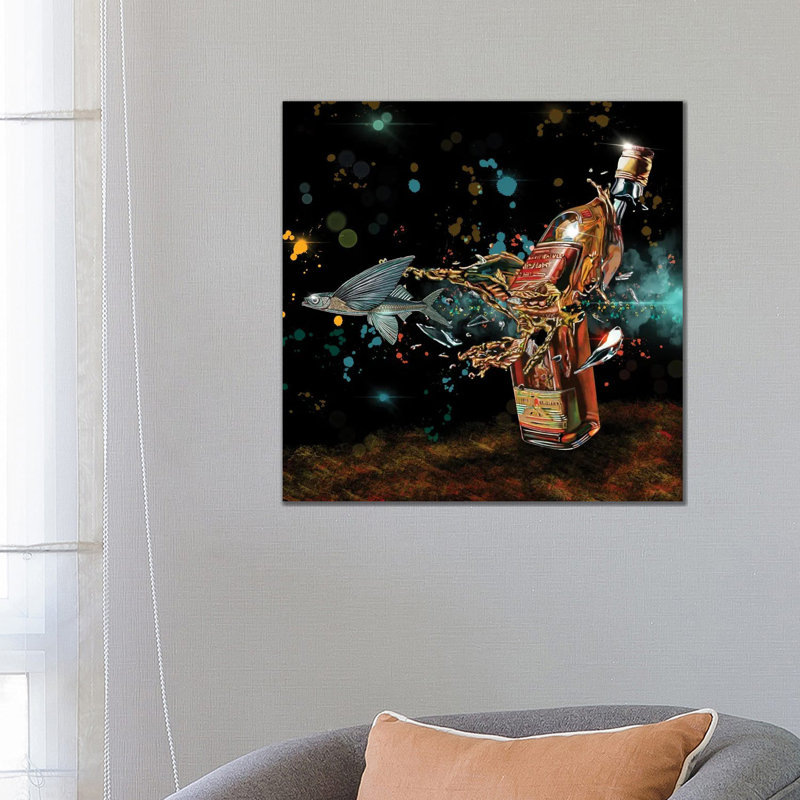 Diffusion Of Magic by J.Bello Studio - Gallery-Wrapped Canvas Giclée on Canvas, 66.04 cm H x 66.04 cm W, Wrapped Canvas